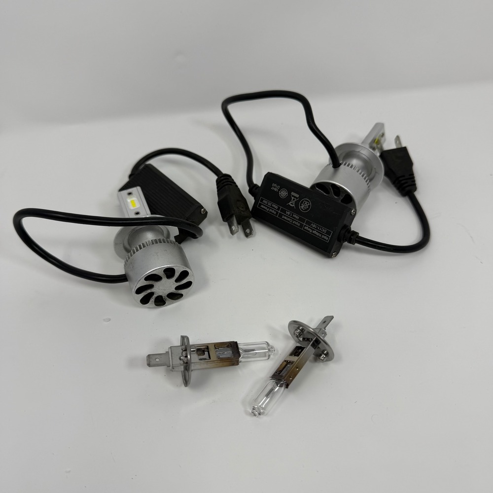 LED Headlight Bulbs Conversion Kit H7 H11 9005 9006 6000K White Beam